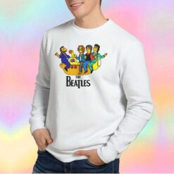 The Beatles Logo The Simpsons tee Sweatshirt