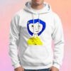 character Coraline from the animated movie Hoodie