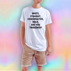 white straight conservative male tee T Shirt