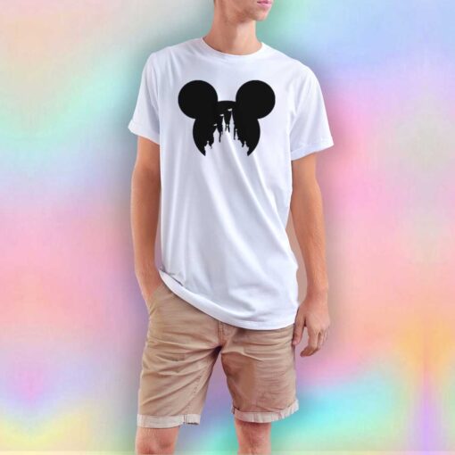 Disney Mickey Mouse Castle T Shirt