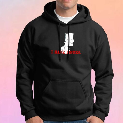 Simpson I have issues parody Hoodie