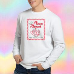 Disney Pixar Toy Story Alien Pizza Planet Sweatshirt