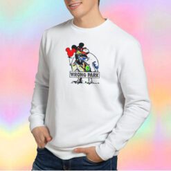 Disneyworld Wrong Park Cartoon Sweatshirt