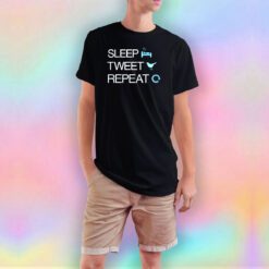 Sleep twitter repeat T Shirt