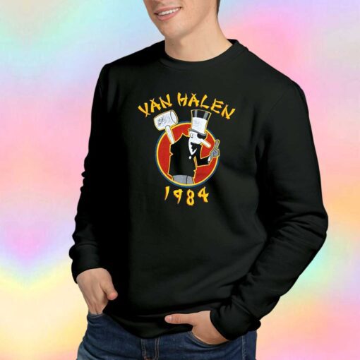 Van Halen Tour Of TheWorld 1984 Vintage Sweatshirt
