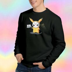 Horror Pikachu Pokemon Halloween Sweatshirt