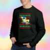 The Simpsons Christmas Family Sleigh Funny Sweatshirt