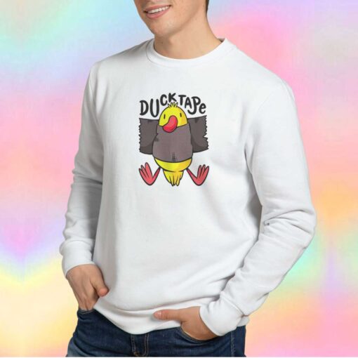 Funny Ducktape Graphic Sweatshirt