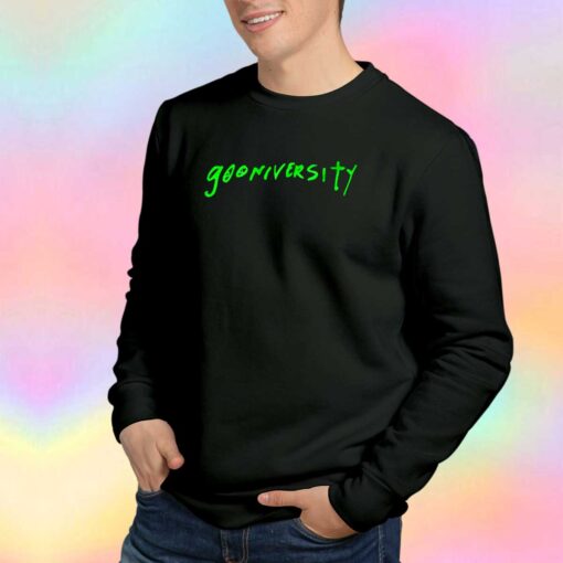 Gooniversity Logo Pete Davidson Tee Sweatshirt