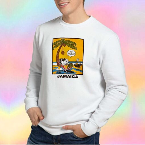 Vintage Snoopy Jamaica Tee Sweatshirt