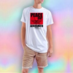 Aerosmith Peace Out Farewell Tour T Shirt