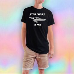 Star Wars Trek Number One Fan Funny Parody Unisex T Shirt