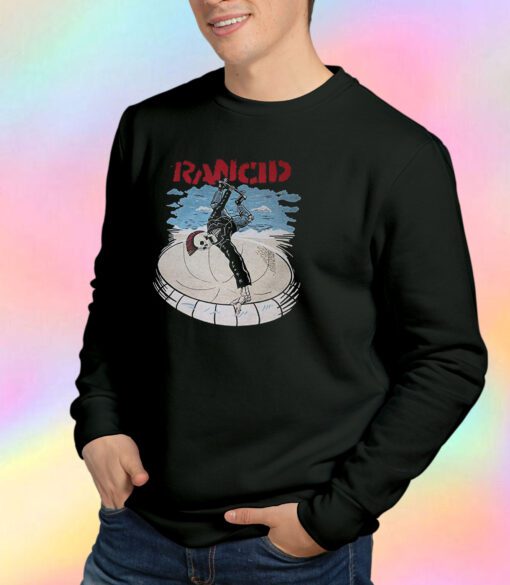 Rancid Skate Skull Punk Rock Band Sweatshirt
