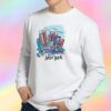 Vintage New York City Colorful Skyline Sweatshirt