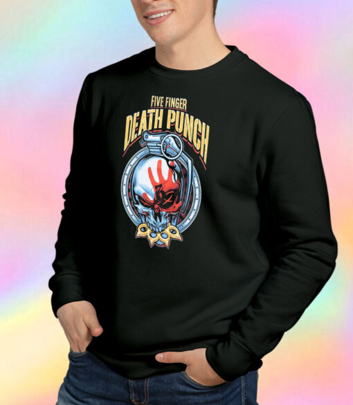 Five Finger Death Punch Skull Grenade Sweatshirt