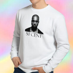 Kanye WEST 50 Cent joke lol kardashian Sweatshirt