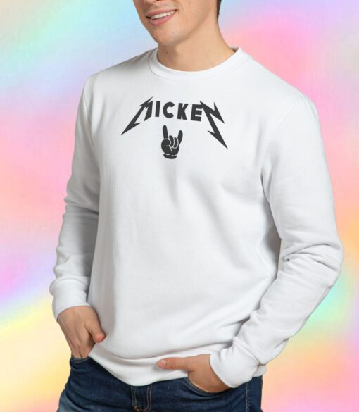 Rock N' Roll Mickey Mickey Hands Metallica Sweatshirt