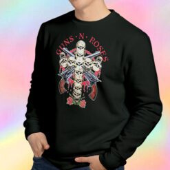 Vintage Guns N Roses Skulls Use Your Illusion Tour Sweatshirt