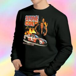 Vintage WWF Stone Cold Nascar Racing Sweatshirt