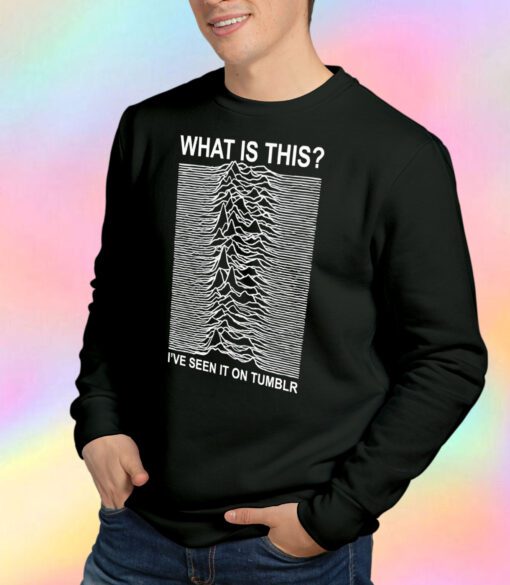 What Is This I've Seen It On Tumblr Sweatshirt