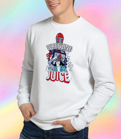 Wheezing The Juice Blue Sky Sweatshirt