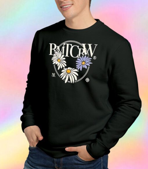 Woozi x Rmtcrw Round Flower Sweatshirt