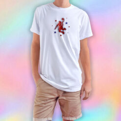 Houston Rockets Dunking Astronaut Graphic T Shirt